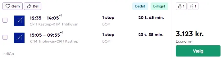 Billige fly til Nepal fly-nepal