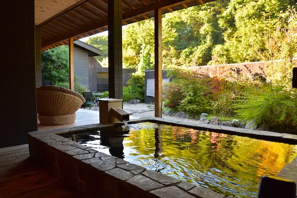 Rejser til Japan, varmekilde "onsen"
