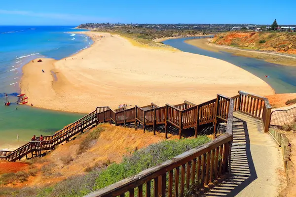 Billige fly til Australien, Adelaide, strand
