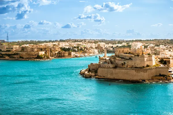 Valletta Havn - fly til Malta