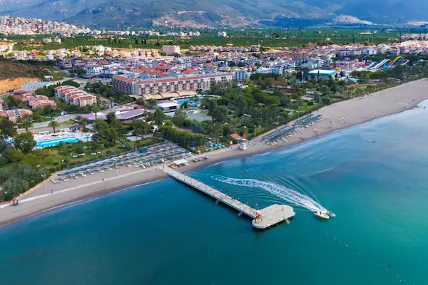 Rejse til Kusadasi, Club Yali Hotel & Resort, luftfoto