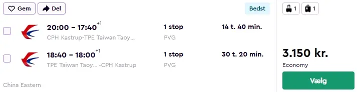 Billige fly til Taiwan Fly-taiwan