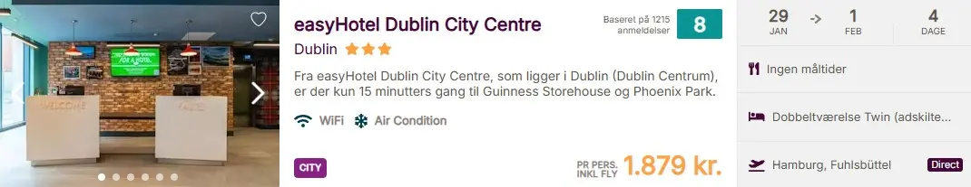 Weekendrejse til Dublin HAM-DUB-3201025