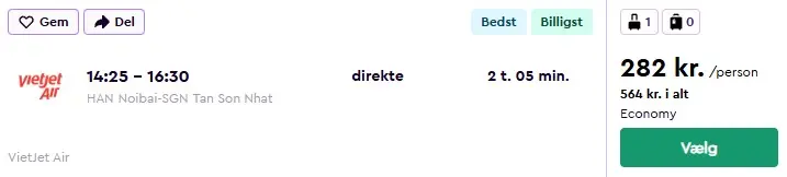 Magisk rundrejse i Vietnam HAN-SGN-LOLLERN