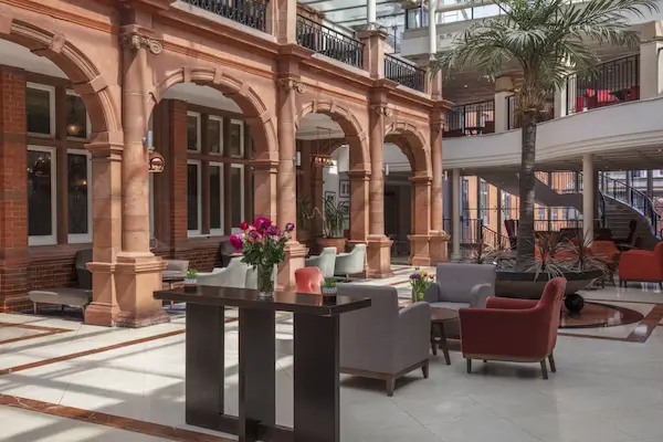 The Crown Hotel London, nytår i London, lobby