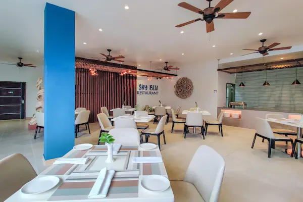 Sky Beach Maldives Hotel, billig rejse til Maldiverne, restaurant