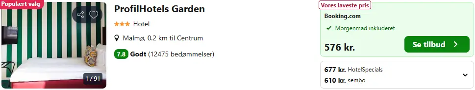 Hotelophold i Malmø - hyggelig og budgetvenlig smuttur Skaermbillede-2025-10-13-143650