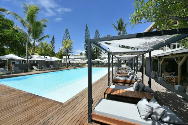 Rejse til Mauritius - paradisferie i Det Indiske Ocean Veranda Tamarin Hotel ans Spa, Mauritius, pool
