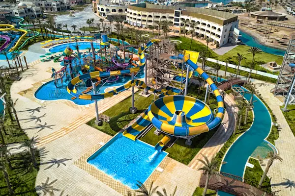 Blend Club Aqua Resort, Egypten, All inclusive i Hurghada, vandland