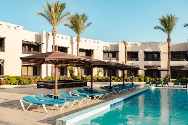 Blend Club Aqua Resort, All inclusive i Hurghada, Egypten, poolområde