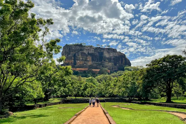 Rundrejse i Sri Lanka, sigiriya dambulla lion rock