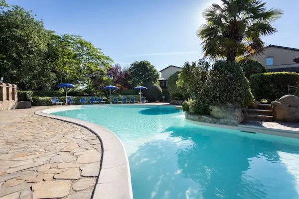 Rejse til Umbrien - poolomr&aring;de