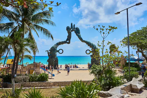 Rejse til Playa Del Carmen, strand (1)