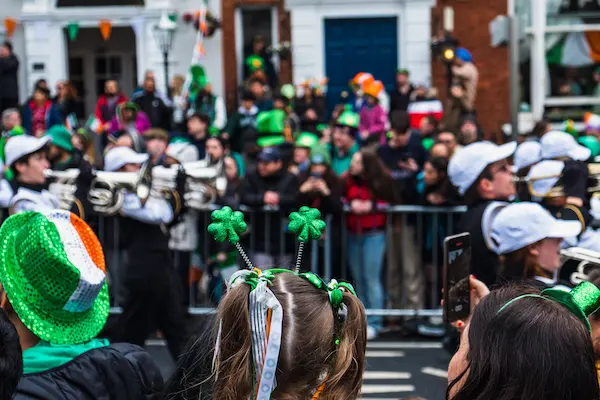 Saint Patrick&rsquo;s Day i Dublin, parade