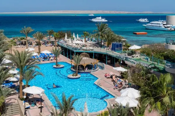 All inclusive i Hurghada All inclusive i Hurghada - Bella Vista Hotel & Resort, Hurghada, Egypten