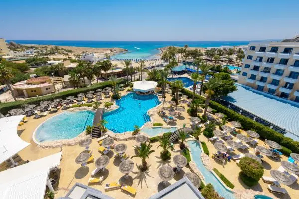 Rejse til Cypern - solrigt middelhavsparadis Rejse til Cypern - Hotel Tasia Maris Beach, Ayia Napa, Cypern