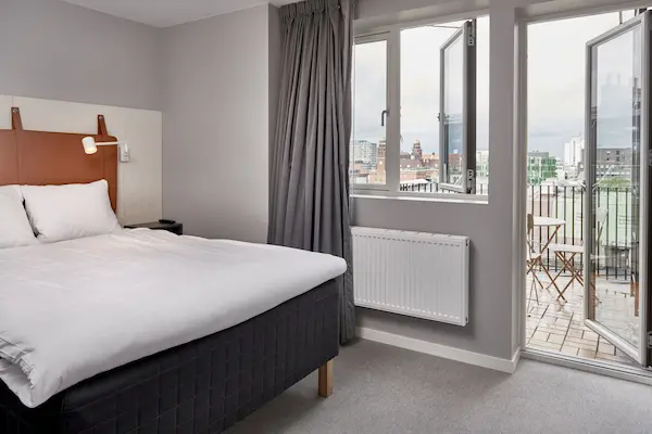 Hotelophold i Malm&oslash; - dobbeltv&aelig;relse