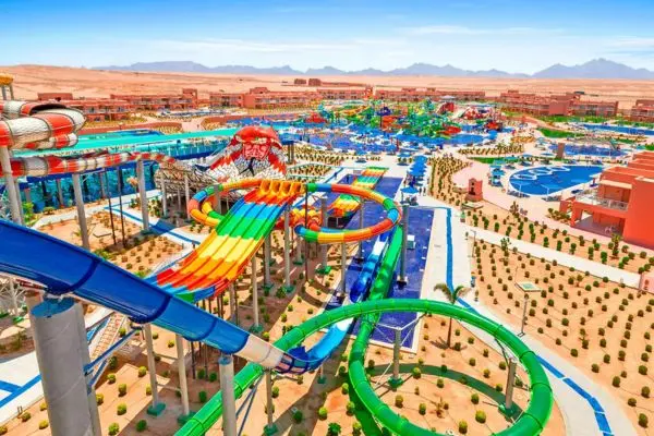 All inclusive i Hurghada - Pickalbatros Jungle Aqua Park Resort, Hurghada, Egypten