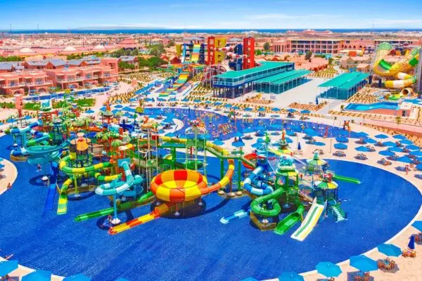 All inclusive i Hurghada - Pickalbatros Jungle Aqua Park Resort, Hurghada, Egypten