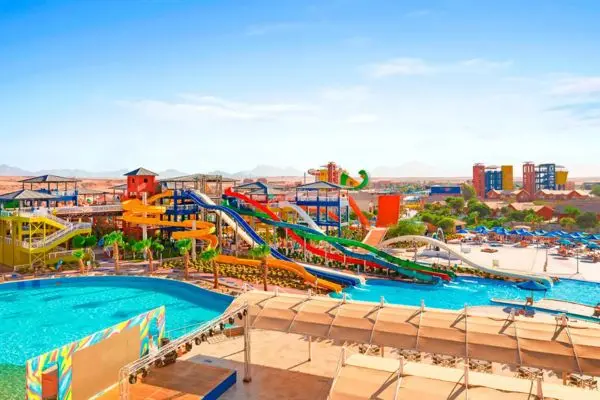 All inclusive i Hurghada - Pickalbatros Jungle Aqua Park Resort, Hurghada, Egypten