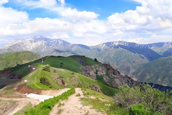 Fly til Usbekistan - Tien Shan Mountains