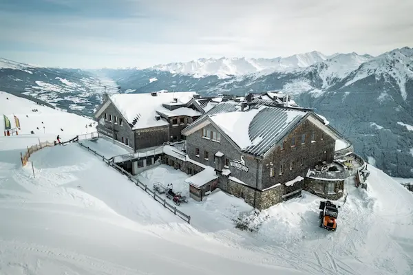 Schutzh&uuml;tte Wildkogelhaus 2005m, bygning, Skiferie i Wildkogel-Arena