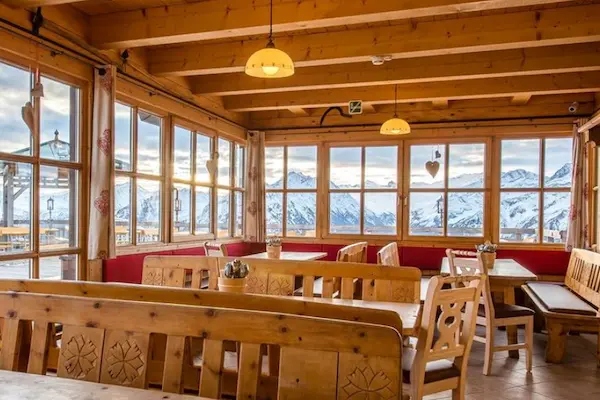 Schutzh&uuml;tte Wildkogelhaus 2005m, restaurant