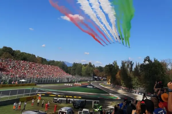 Formel 1 rejse, bane med fly