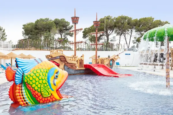 Familieferie p&aring; Mallorca - minivandland til b&oslash;rn