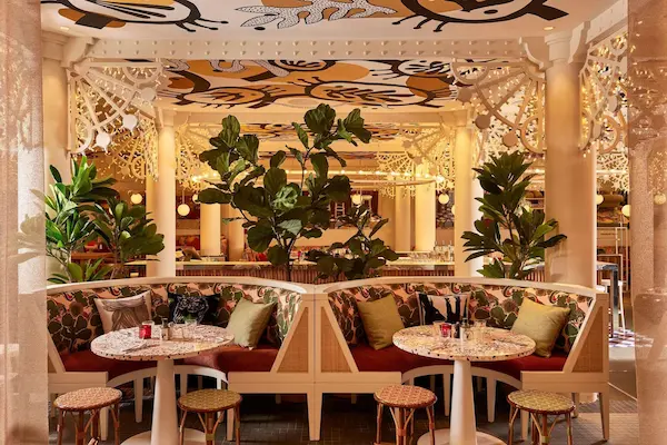 Rejse til Nice - billede af restauranten