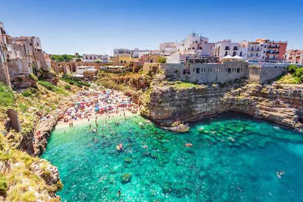 Rejse til Polignano a Mare