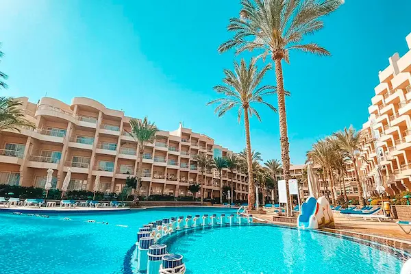 All inclusive i Hurghada rejse til Hurghada - poolområde