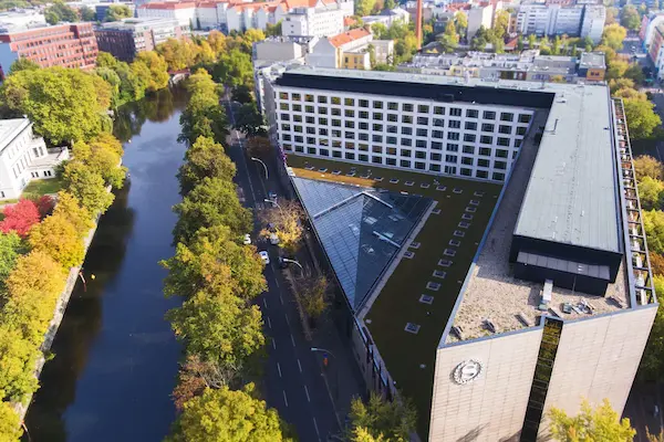 Weekendtur til Berlin - billede af hotellet udefra