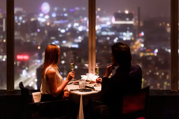 Rejse til Tallinn - billede af udsigten fra restauranten