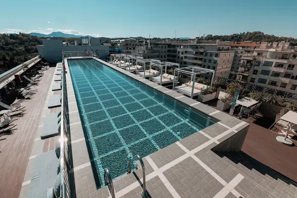 Rejse til San Sebasti&aacute;n - billede af rooftop pool