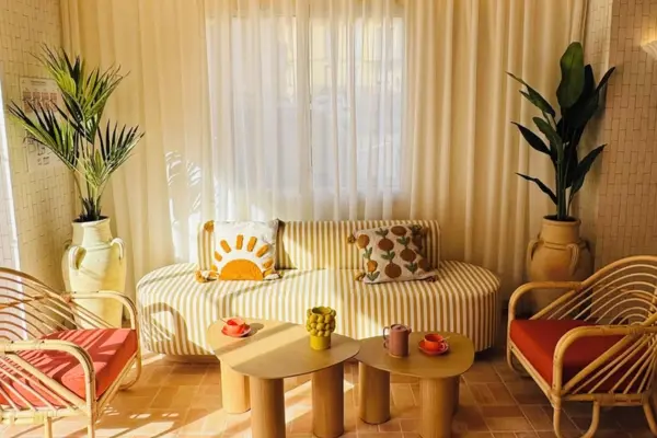 Rejse til Menton - billede af f&aelig;lles opholdsomr&aring;de