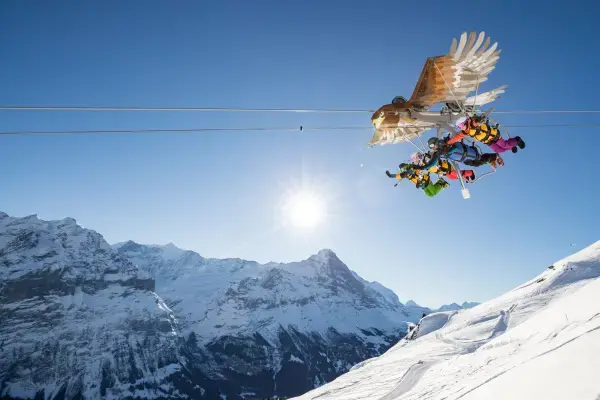 Jungrau-regionen, Schweiz, First Glider