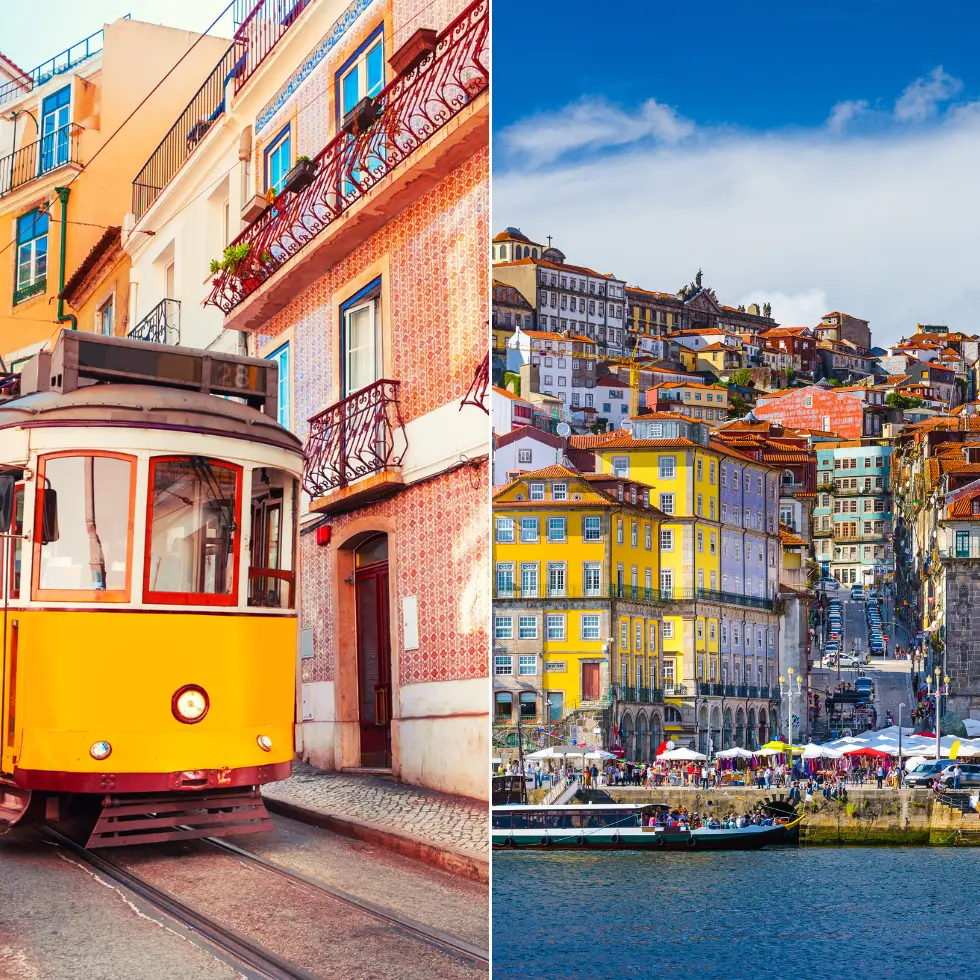 Porto og Lissabon på samme tur