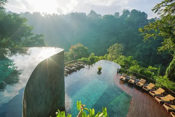 Verdens vildeste pools - billede af Hanging Gardens of Bali