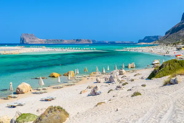 Hvor skal man bo på Kreta? - billede af strand