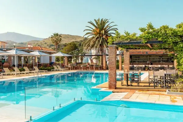 Rejse til Lesbos Rejse til Lesbos - Panselinos, Eftalou, Lesbos, Grækenland