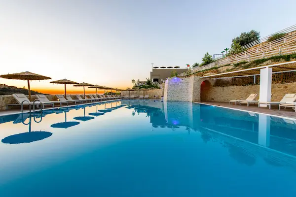 Rejse til Kreta med all inclusive - billede af poolen