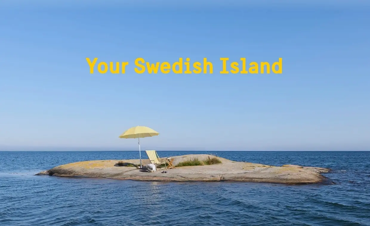 vind din egen &oslash; i sverige