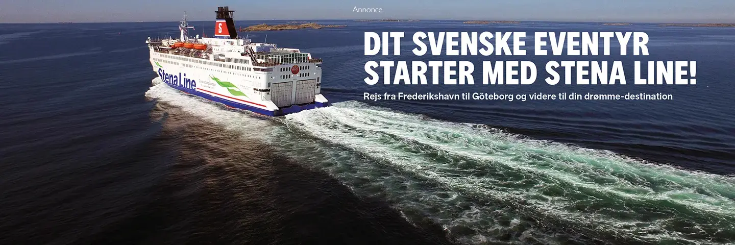 Stenaline rejsespejder banner