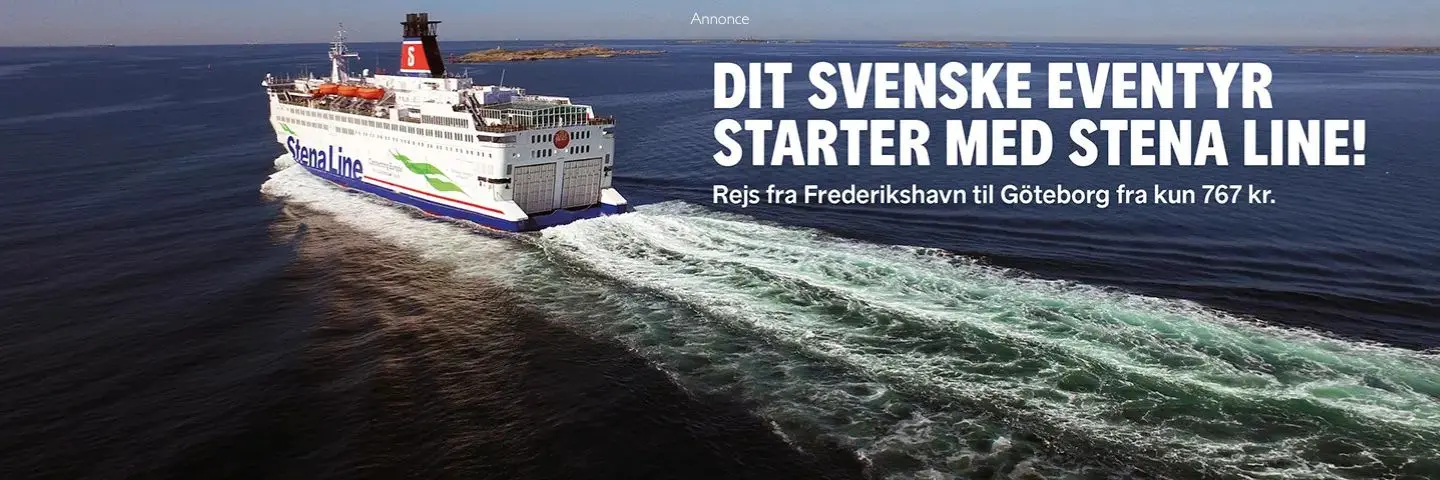 Rejsespejder Stena Line Annonce