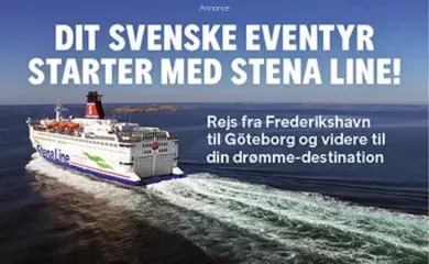 Stenaline rejsespejder banner mobil