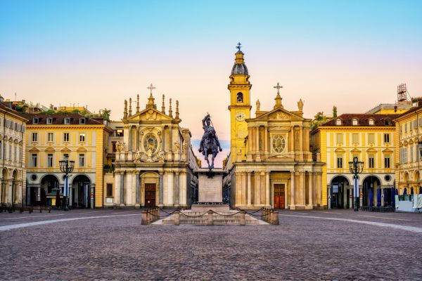 Rejse til Torino - Piazza San Carlo