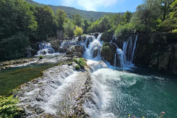 rejse til una nationalpark - vandfald