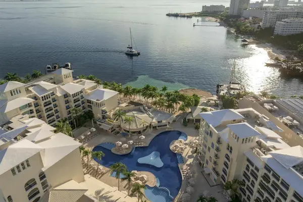 Rejse til Cancún - Mexicos caribiske strandparadis Occidental Costa Cancún, udsigt