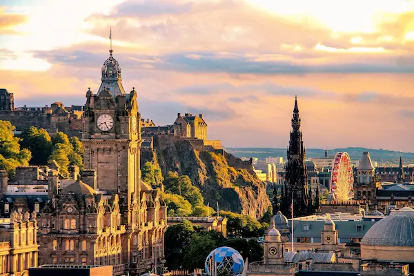 Rejsemagasin - bedste solorejser - Edinburgh